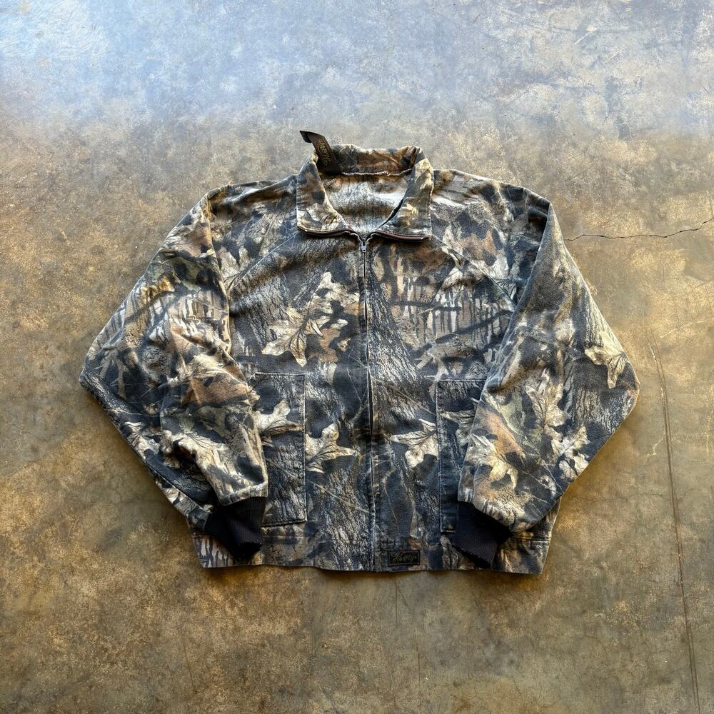 Nice Vintage Cropped Realtree Liberty Camo‎ Jacket
